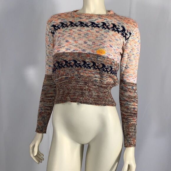 Vintage Exclusive Imports 60’s Novelty Mod Women’s Crew Neck Sweater Size Medium - Picture 11 of 16